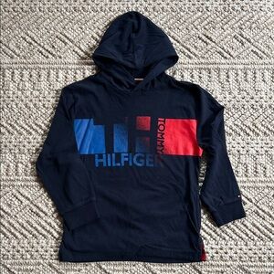 Tommy Hilfiger Boys Navy Hoodie Sweater